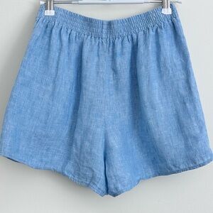 Aritzia linen shorts